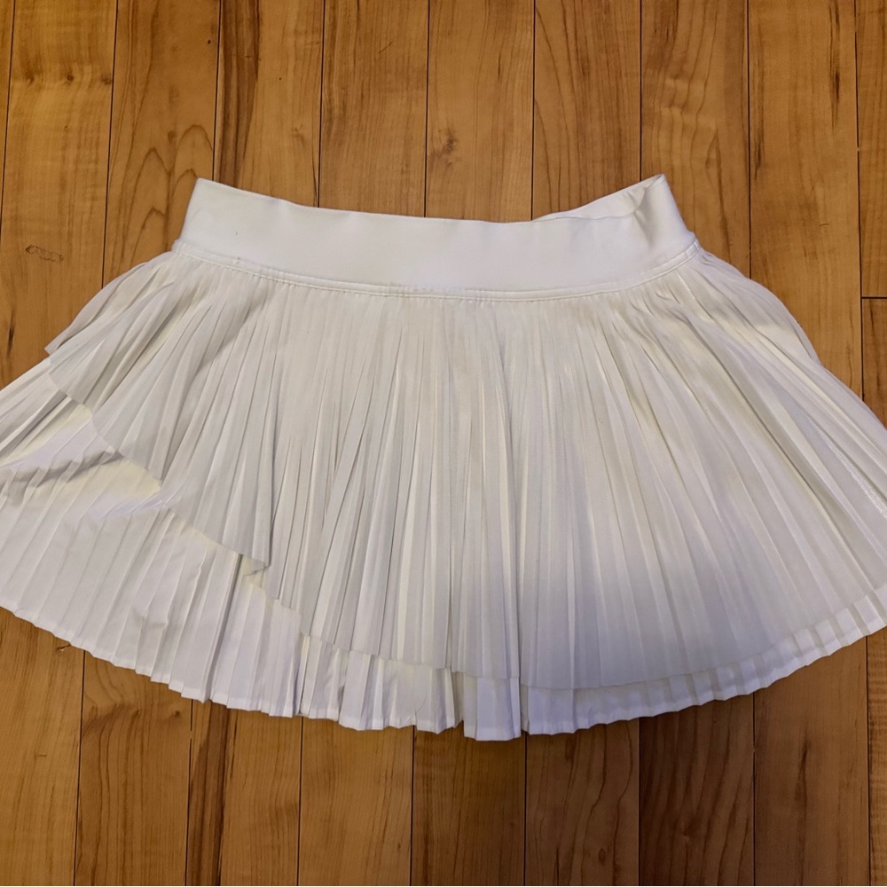 lululemon tiered pleats highrise tennis skirt